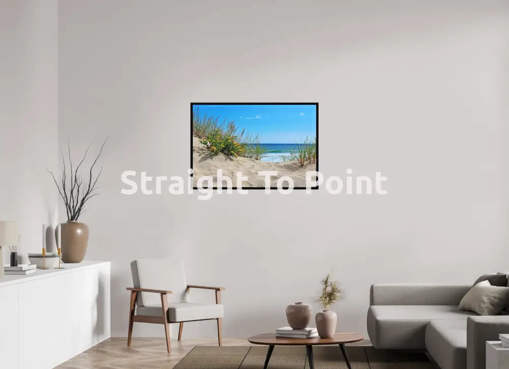 Beach Flower 41.2 x 28″ / Matte WhiteWall App Product