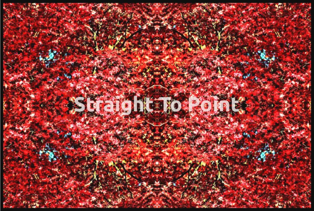 Red Leaves WhiteWall App Product