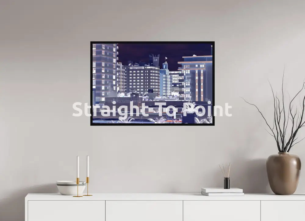 South Beach Rooftop 35.4 x 24″ / Matte WhiteWall App Product