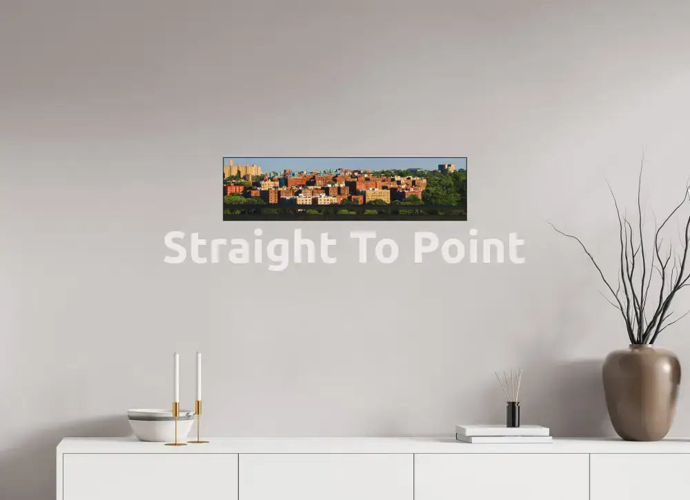 Way Uptown 30.7 x 8″ / Matte WhiteWall App Product